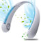 FAYHIJUN Portable Neck Fan Bladeless Rechargeable 4000 mah 3 Speed Neck Air Cooler Super Quiet Working Wearable Personl USB Neck Fans Men Women (White)