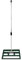 Livellatore per prato, 50 cm x 32 cm, rastrello liuto resistente, leggero, in acciaio zincato, alluminio, verde, con manico estensibile da 1,2 a 1,9 m, facile da impugnare, strumento da giardino per