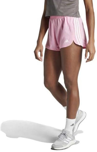 adidas Short Court tissé Pacer Training à 3 Bandes pour Femme, Taille L, 12,7 cm, Noir, Noir, L