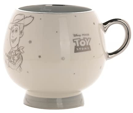 Disney 100 Premium - Taza con diseño de Woody, en caja con tapa y papel de aluminio