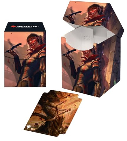 Ultra Pro - MTG Murders at Karlov Manor 100+ Deck Box (G) for Magic: The Gathering - Protect & Store up to 100+ Sleeved MTG cards, Card Storage Deck Box, Sized to Fit Standard Size Cards