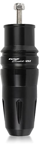 SOUTES Motorrad-Körperschutz Motorrad CNC Zubehör Sturzpads Crash Pad Fallschutz Für Suzuki GSF1250 Bandit Bandit Gsf 1250 2011 2012 (Color : Nero)