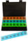 Monthly Pill Box Organiser, Pill Boxes 7 Day 1 Times a Day, Travel Pill Organiser with 28 Copartments, Pill Box for Medicine,Medication,Vitamin,Supplement and Fish Oil Supplements,Medication Organizer