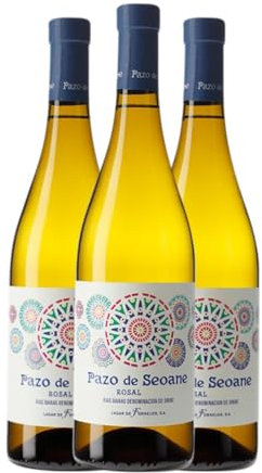 Lagar de Cervera Pazo de Seoane Rosal Rías Baixas 75 cl Vino blanco (Caja de 3 Botellas de 75 cl)