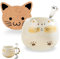 Regalos para mujer, taza de café con diseño de gato de Navidad, regalos de amistad, taza de té kawaii de cerámica, divertida novedad, regalo de agradecimiento para novia, niñas, ella, mamá, hermana