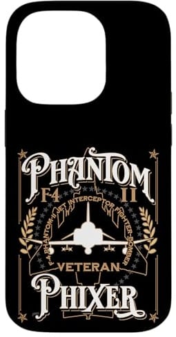 Phantom Phantom Phixer F-4 Phantom II Flugzeugwartung Veteran Hülle für iPhone 14 Pro