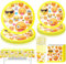 Sunshine smile 51 Stück Emoji Partygeschirr Set,Partygeschirr Geburtstag,Kindergeburtstag Geschirr Set,Kindergeburtstag Deko,Geburtstag Deko,Mit Teller Becher Servietten,Party Geschirr für 10 Gäste