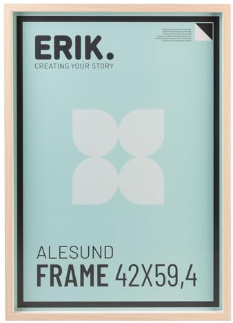Grupo Erik Cadre en MDF | Decoration Murale Bois ou Cadre pour Puzzle, 42x59,4cm