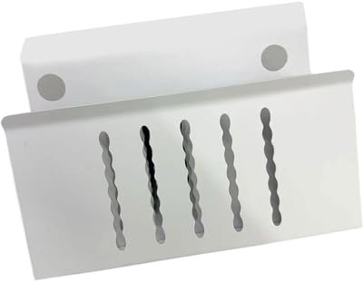 Tmboryuu Organiseur de bureau à 2 niveaux avec motifs ondulés pour un rangement sécurisé des ordinateurs portables et des tablettes