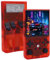 Denash Console di Gioco Portatile, Giocatore di Gioco retrò RK3326 4 720p con Batteria da 4000MAH e Emulatori 30+ (rosso trasparente) (64G)