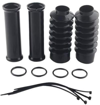 Powersport Gabelschutz Passend für Harley-Passend für Davidson Sportster XL883 XL1200 FXD Motorradzubehör 39 mm Gummi-Gabelmanschette