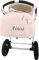 Danielstore - Bolso Maternidad Personalizado | Organizador Pañales | Asa Colgar al Hombro | Compatible Carrito Bebe | Fácil Limpieza, Rosa, 1 Unidad, Polipiel