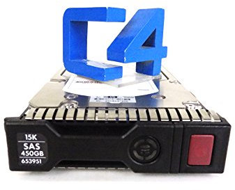 HP 652615-B21 - Hard disk interno da 450 GB, 3,5, SAS 15000 rpm, hot-plug, confezione da 1 (ricondizionato certificato)