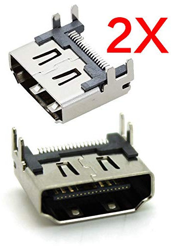 YuYue Sostituzione HDMI 2X per connettore interfaccia di riproduzione HDMI per Sony Playstation 4 PS4