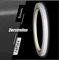 siviwonder Zierstreifen schwarz weiß reflektierend Reflex Aufkleber 5mm Länge 10m Auto Reflexband Motorrad