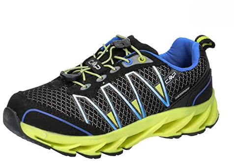 CMP Unisex Children's Altak Shoes Wp 2.0 Trail Running Shoe, Nero Acido, 41 EU