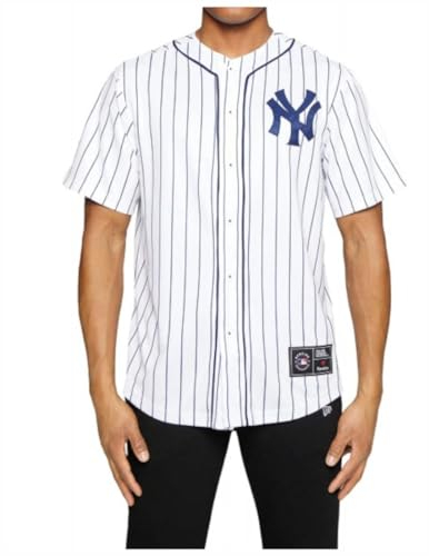 Fanatics - MLB New York Yankees Core Franchise Jersey Hemd Farbe Weiß, Größe M