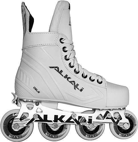 Alkali Cele Inline-Hockey-Skates, verstellbar, für Senioren und Jugendliche, 2023 (JR Skate 2-5 (Schuhgröße 36-39)