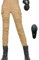 Pantalones Moto Mujer, Con Rodilleras Extraíbles, Protectores Cadera, Pantalones Vaqueros Protectores Moto Para Mujer, Pantalones Carreras Motocross Con Armadura Elástica (Khaki,S)
