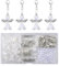 VQBKHO 50 Sets Schutzengel anhänger Selber, Perlenengel Anhänger Schutzengel Anhänger Schutzengel Schlüsselanhänger charms anhänger perlen engel bastelset für DIY Hochzeit Taufe Geburtstag