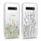 Yoedge 2 Stück Handyhülle für Samsung Galaxy S10 Plus Hülle, Transparent Blumen Muster Mädchen Aesthetic Flowers Handyhülle Weich Durchsichtig Silikon Stoßfest Schutzhülle für Samsung S10 Plus 6,4
