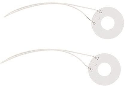 Beaupretty 2pcs Hairdressing Tool Ceramic Coil Replacement 17-22ω Heating Plates for Styling