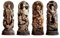AAHIFIT Nordische Mythologie-Statue, Thor Odin Loki Freya, Wikingerstatue für Zuhause und Geschenke, anwendbar für Weinschrank und Bücherregal, Anbetungsaltar, Schrein-Skulptur, Heimdekoration,