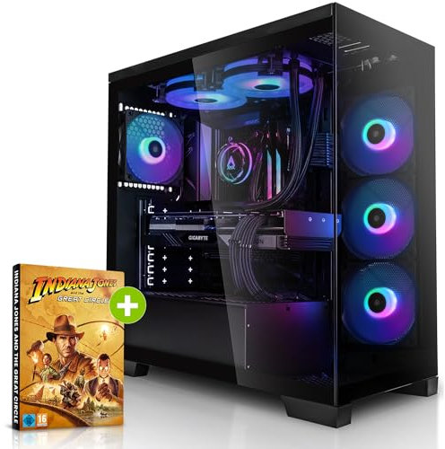 Megaport Gaming PC AMD Ryzen 7 9800X3D • Windows 11 • GeForce RTX5070TI 16GB • 32GB DDR5 • 1000GB M.2 SSD • Wasserkühlung • WLAN • Gamer pc Computer Gaming rechner