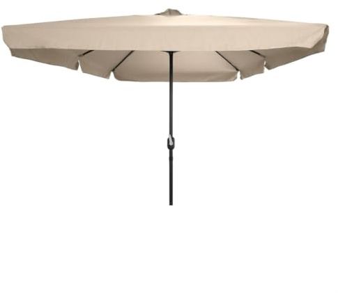 HEMAX Ombrellone Venezia 3x3 Giardino Parasole Esterno Quadrato Antracite