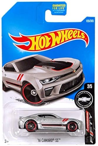 Hot Wheels 2017 Camaro Fifty '16 Camaro SS 155/365, Argento