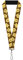 Buckle-Down Unisex-Erwachsene Lanyard-1.0-Winnie The Pooh Expressions/Honeycomb Black/Schlsselanhnger, Mehrfarbig, Einheitsgröße