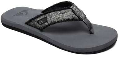 Quiksilver Herren Monkey Abyss Sport Sandalen, Grau Grey Black Grey Xsks, 40 EU