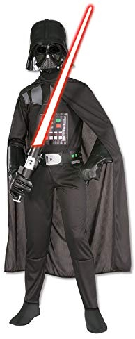 Rubies Official Disney Star Wars Darth Vader Classic Child Costume, Kids Fancy Dress Halloween