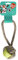 Aimé Mix Ball am Seil widerstandsfähiges Hundebiss Spielzeug 23 cm Giocattolo in Corda da Mordere Interattivo per Cani, Gomma di Cotone, Multicolore