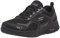 Skechers Go Run Consistent, Scarpe da ginnastica Uomo, Black Leather Synthetic Charcoal Trim, 43.5 EU