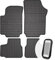 moto-MOLTICO Gummimatten Auto, 4-teiliges Set, Allwetter Gummi Fußmatten, Antirutsch & Wasserfest Autoteppiche - passend für VW Up Seat MII Skoda Citigo ab 2011