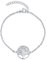 Nuoli® Lebensbaum Armband Damen Silber (15 + 5cm verstellbar) Baum des Lebens Armkette für Frauen & Mädchen, aus Edelstahl