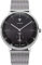Junkers Bauhaus 40mm Analog Quarz Herrenuhr Edelstahlarmband schwarz 9.09.01.02.M