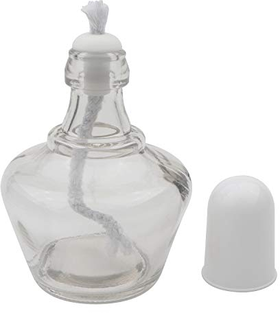 Pxyelec Alkoholbrenner Lampe Glas Labor Bunsenbrenner für Laborgeräte Heizung 150ml