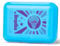 ergobag Brotdose mit Motiv und Trennfach BPA-frei Spülmaschinenfest Robust Kinderfreundlich Eis - Blau