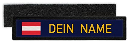 Copytec Namenspatch Österreich Navy Name Austria Uniform personalisierbar #36016