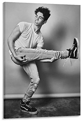 YANDING Cameron Boyce Poster, Schauspieler Amerikanischer Kunstdruck auf Leinwand, modernes Design, 50 x 75 cm