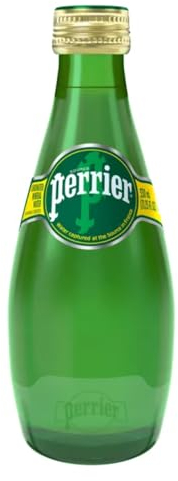 Perrier - Botellas de cristal para agua (24 x 330 ml)