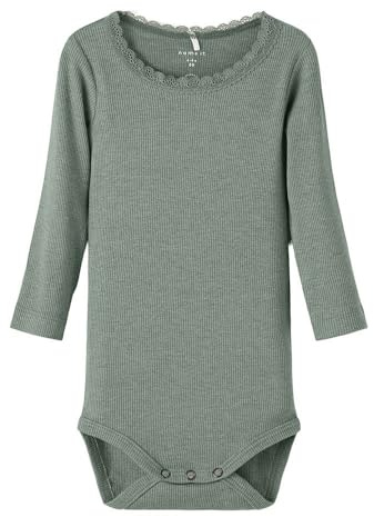 NAME IT Baby - Mädchen Nbfkab Ls Body Noos Langarmbody (1er Pack)