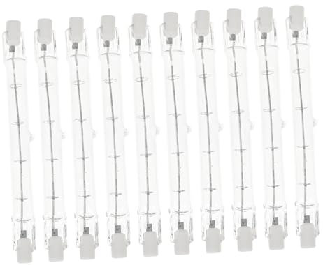 HEMOTON 10st Ofenkasten Jod-wolframlampe Schlagarmbänder Für Kinder Ofenlampe Mikrowelle Wolframlampe Ofenlicht Beleuchtung Licht Für Backofen Bienendekor Super Quarz Solarröhre