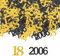 GoldRock Konfetti 18. Geburtstag Mädchen Junge Deko Groß 3-5cm, 100 Stk 18 Geburtstag Deko Schwarz Gold,Tischdeko Geburtstag 18 Jahre Geburtstag 2006,Deko 18. Geburtstag Streudeko, Geburtstagsdeko 18