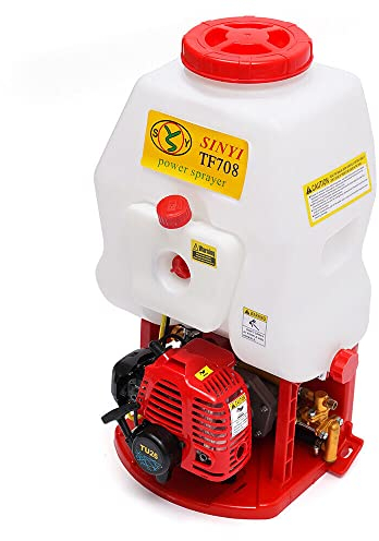 Rücken Drucksprüher 20L | Hochdruckpumpe 8L/min Gartenspritze Pflanzensprüher Düngerspritze | prühgerät für den Pflanzenschutz | Vegetationspflege