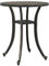 vidaXL Gartentisch, Beistelltisch für Indoor Outdoor, Terrassentisch Rund, Gartenmöbel Tisch Couchtisch, Bronzen Ø48x53cm Aluminiumguss