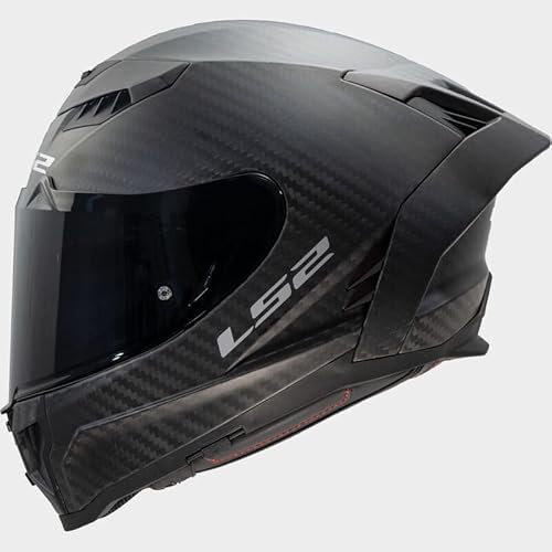 LS2, Integraler Motorradhelm DRAGON Matt Carbon, XXL