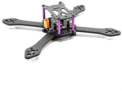 MKVAXR Rahmensatz Martian III X Struktur Radstand 220 mm 4 mm Arm Kohlefaser FPV RC Multicopter FPV-Drohnenkörper(Frame Kit)
